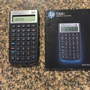 HP 10bII+ Financial Calculator